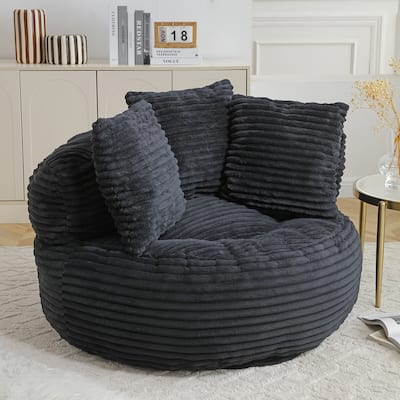 Oversized High Back Bean Bag Couch Chair Living Room Bedroom Office