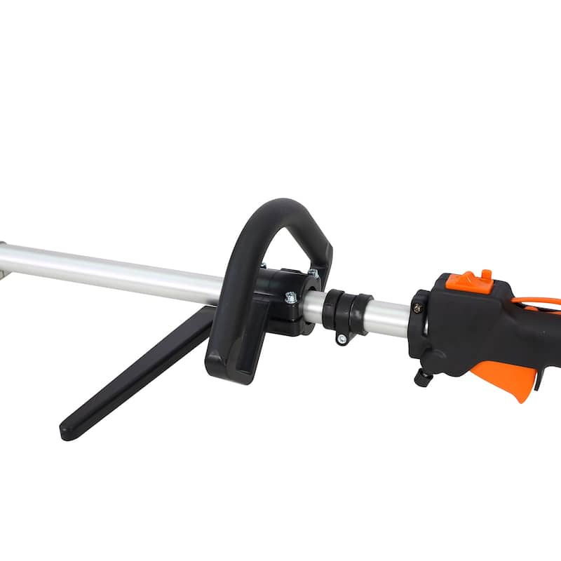 4 in 1 Multi-Functional Trimming Tool, 52CC 2-Cycle Garden Tool System with Gas Pole Saw, Hedge Trimmer, Grass Trimmer