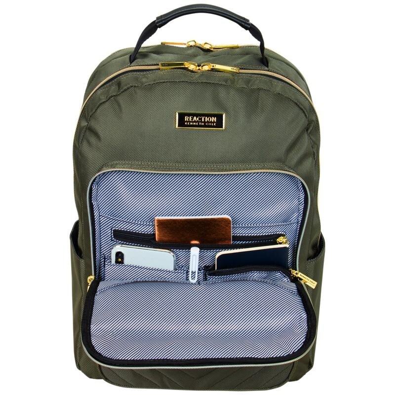 kenneth cole chevron backpack