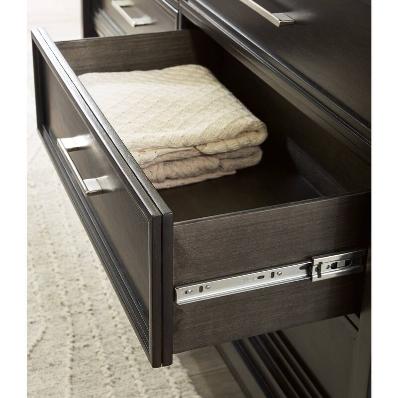 Signature Design by Ashley Neymorton Brown Dresser and Mirror