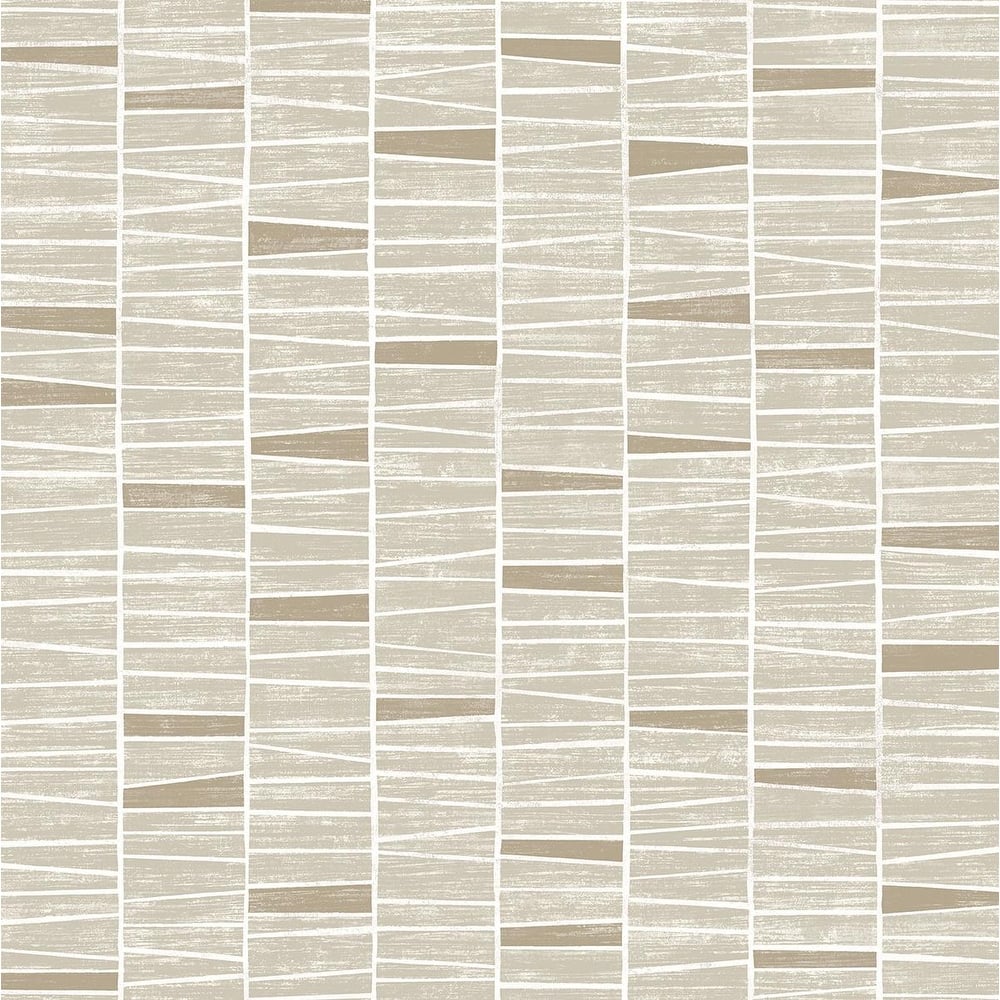Stacy Garcia Home Organic Stripe Peel and Stick Wallpaper