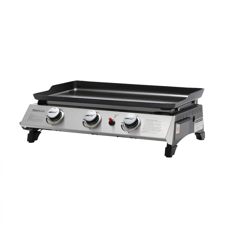 Royal Gourmet 3-Burner Portable Propane Gas Grill Griddle