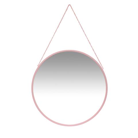 Carson Carrington Kabbo Pink Mirror - 17.5 x 1.75 x 17.5