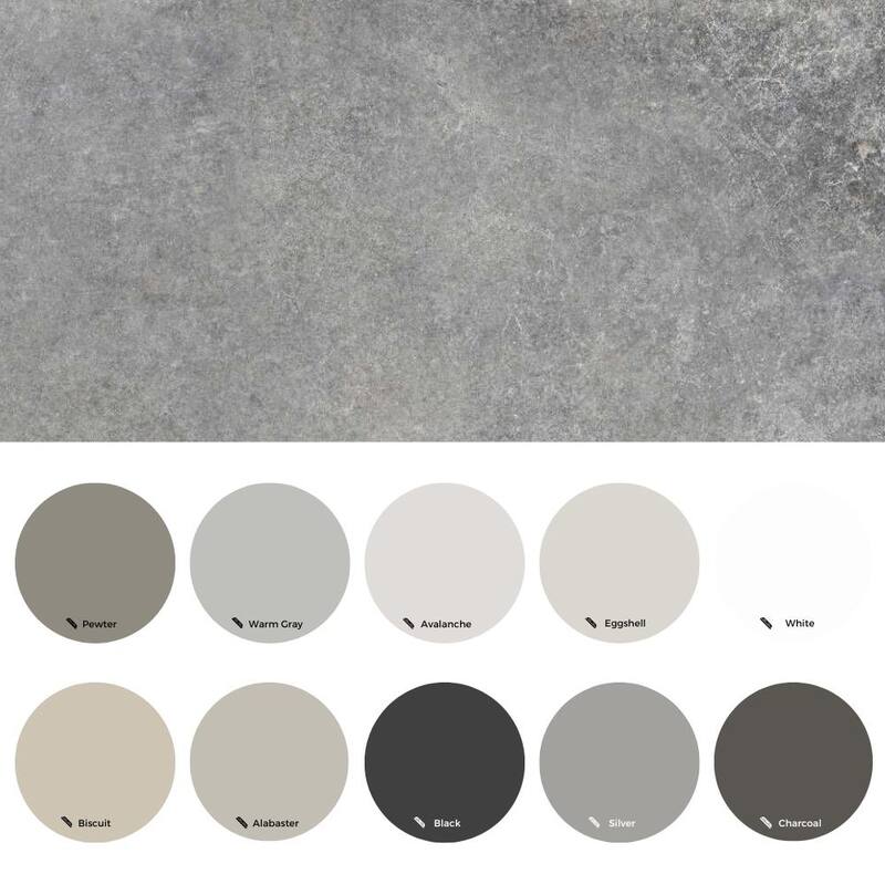The Tile Life Wilds 12x24 Silver Matte Porcelain Floor & Wall Tile