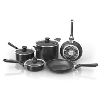 Ninja CW58000 NeverStick Select 8-Piece Cookware Set - Black - 8