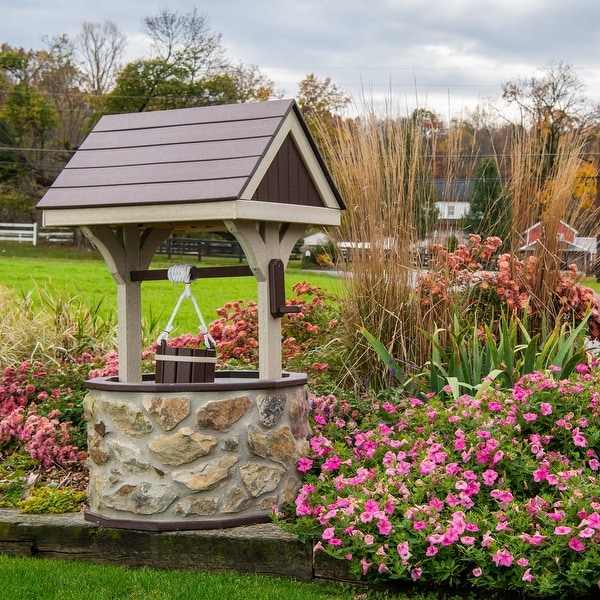 Stone Wishing Well - On Sale - Bed Bath & Beyond - 34483452