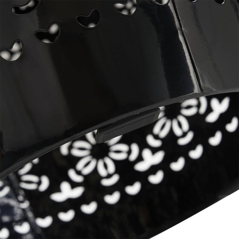 12" Metal Side Table