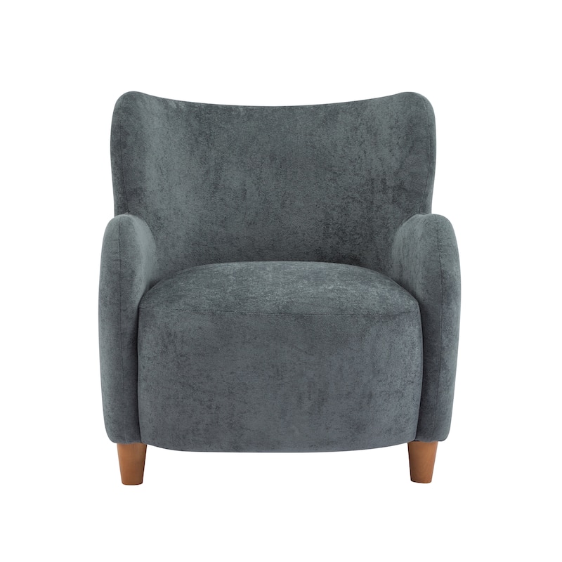 Bacho Fabric Wingback Accent Chair by Christopher Knight Home
