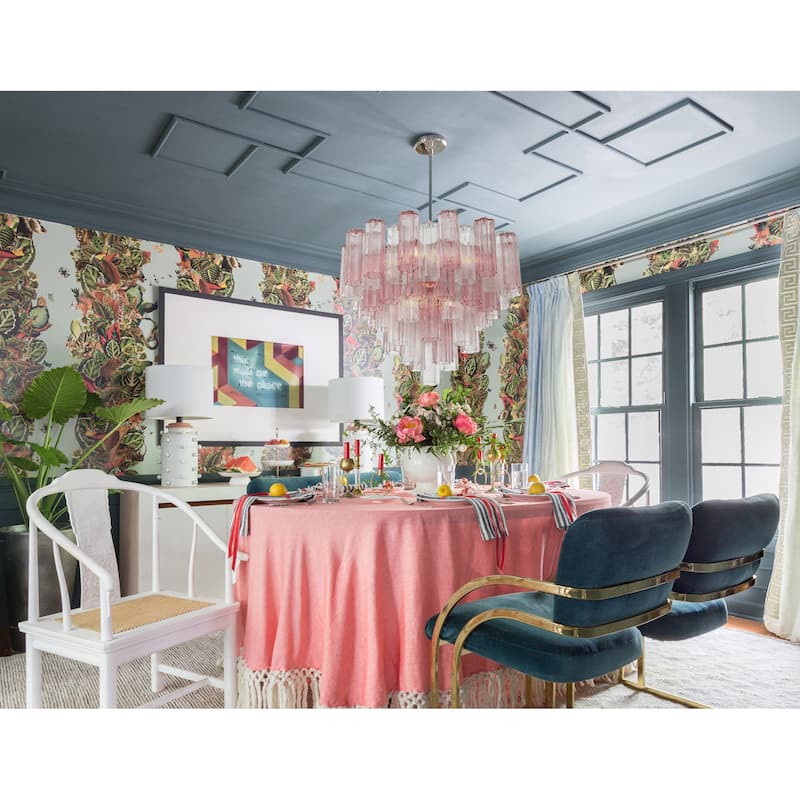 Crystorama Lighting Group ADD-312-SP Addis 12 Light 27" Wide