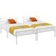 preview thumbnail 21 of 19, VECELO Kids Bed Frame Set of 2, Metal Twin Size Bed Frame with Headboard