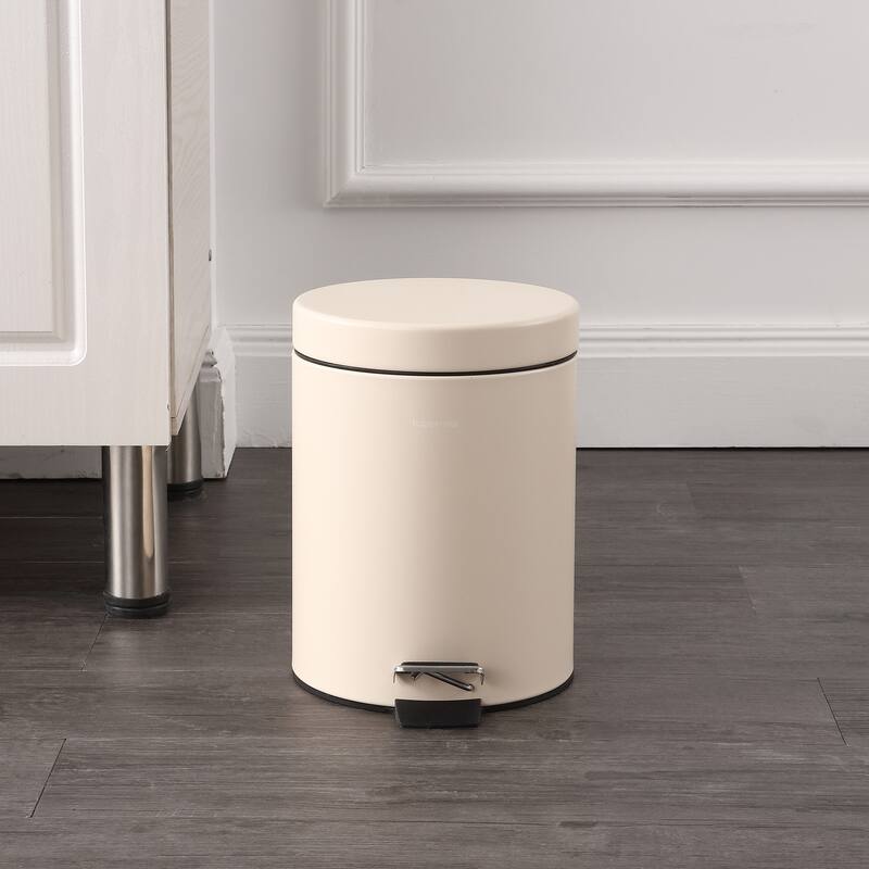 happimess Oscar 8-Gallon Step-Open Trash Can and Mini Trash Can