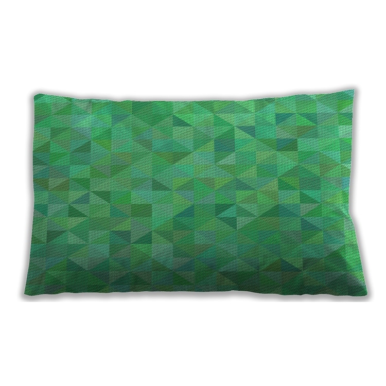Ahgly Company Patterned Indoor Outdoor Lime Mint Green Lumbar Throw Pillow Bed Bath Beyond 40061177
