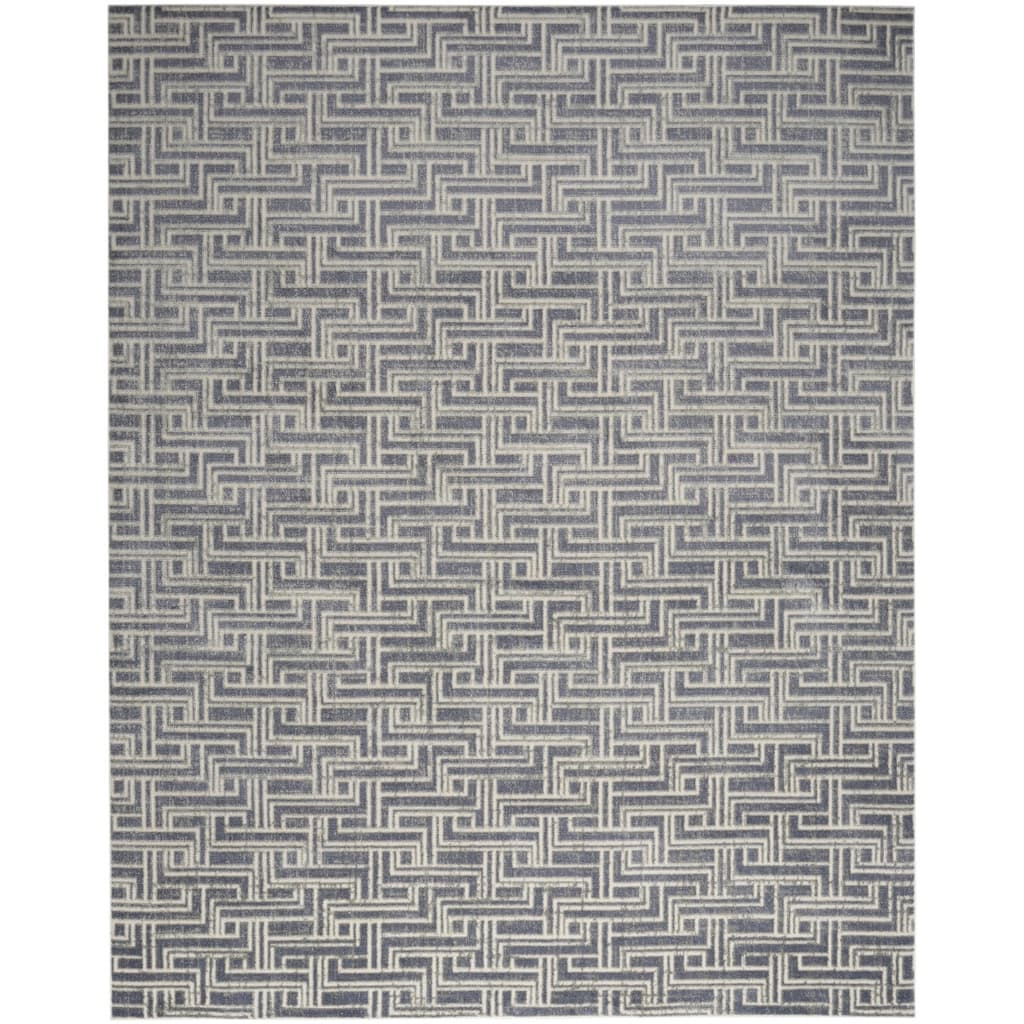 Fipus Distressed Geometric Area Rug By HomeRoots - 144