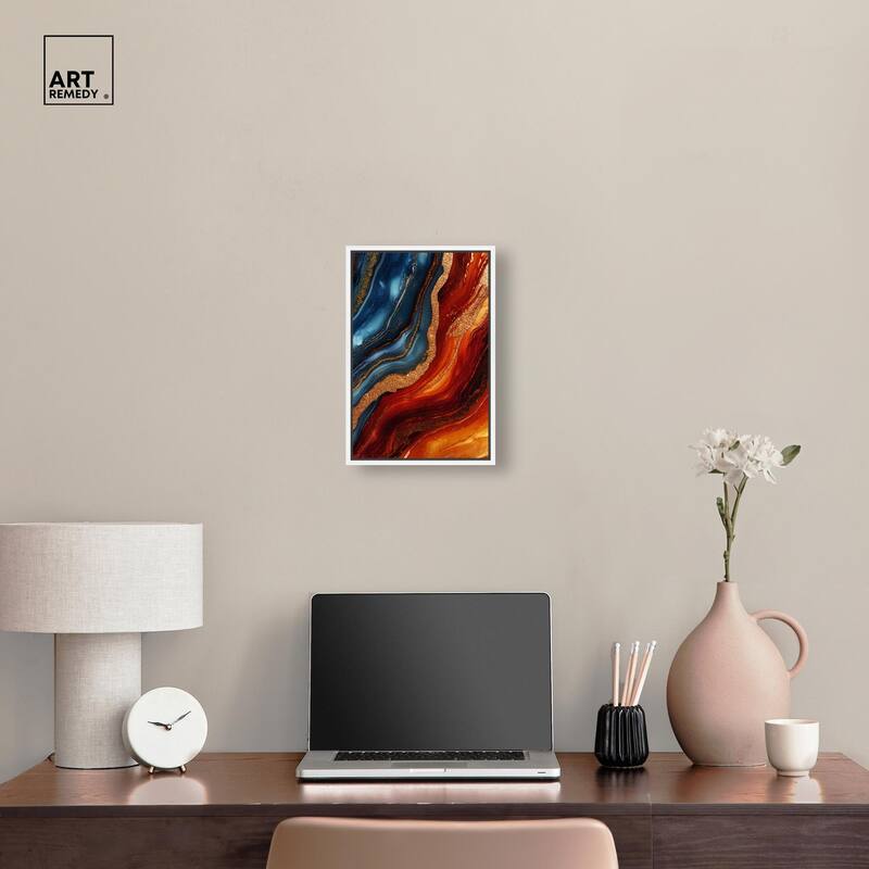 Gilded Galaxy Canvas by Art Remedy