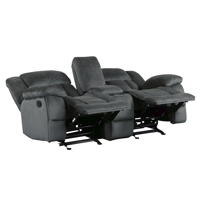 Brooks Double Glider Reclining Loveseat