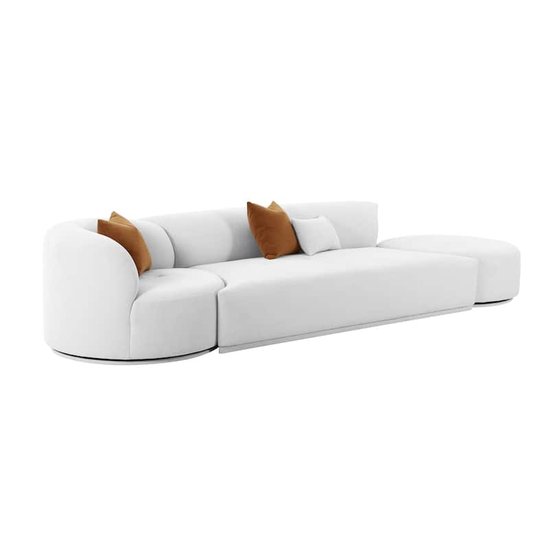 Fickle 3-Piece Chaise Modular Sofa