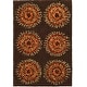preview thumbnail 31 of 57, SAFAVIEH Handmade Soho Panajota Deco Wool Rug 2' x 3' - Brown/Gold - Rectangle