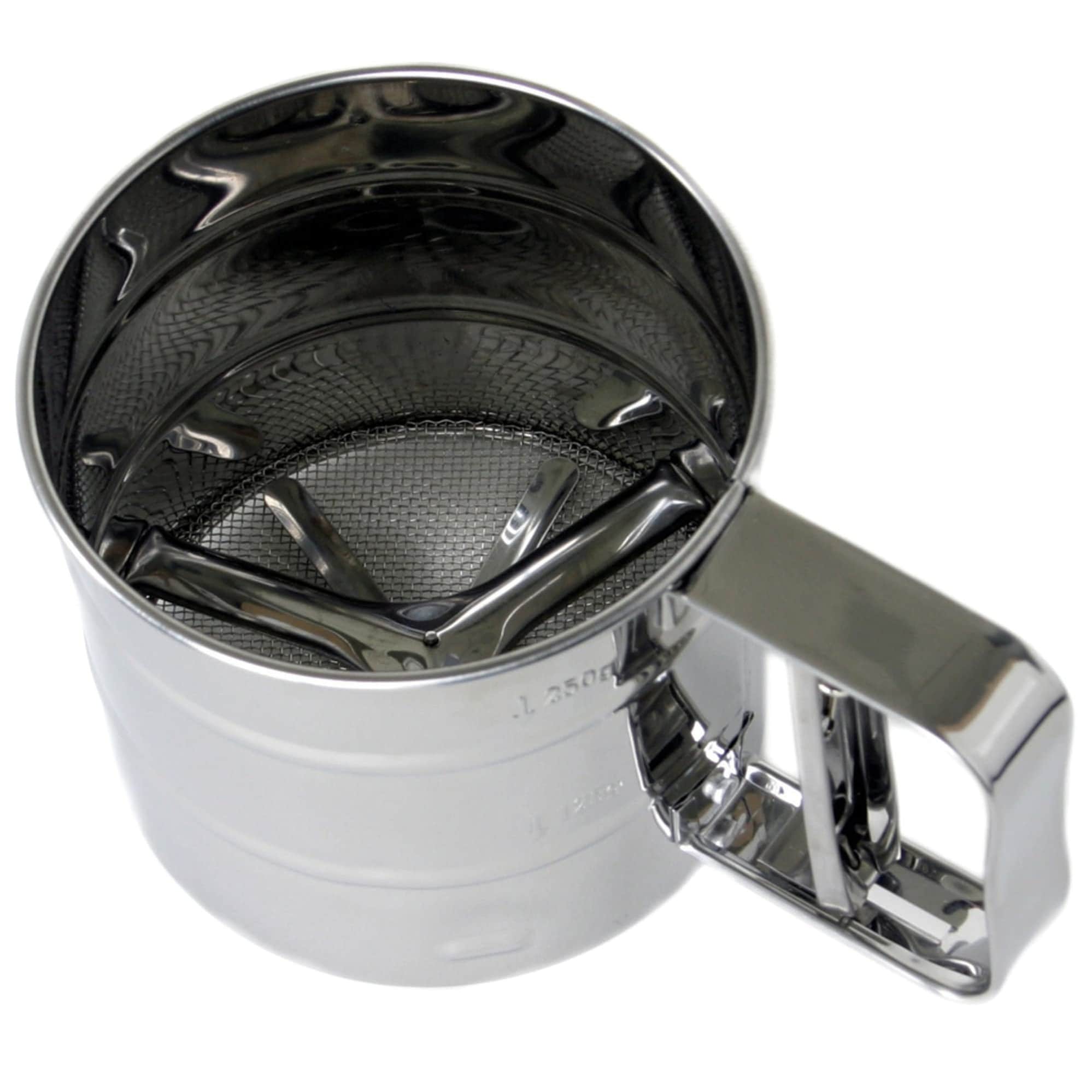 Chef Craft Classic 3-Cup Stainless Steel Flour Sifter