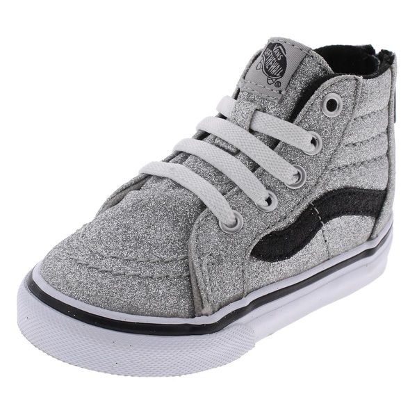 sparkly high top vans