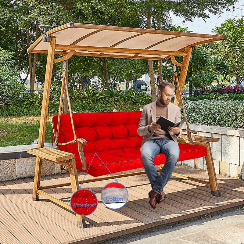 Patio swing cushions replacement 3 seater online