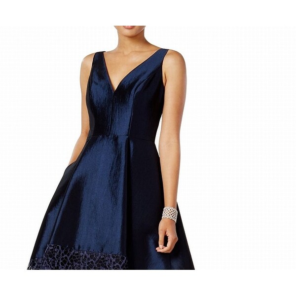 betsy and adam navy gown