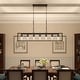 preview thumbnail 1 of 7, Roundhil 7-light Modern Farmhouse Kitchen Island Pendant Lighting