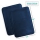 preview thumbnail 151 of 153, Empyrean Ultra Soft Plush Bathroom Rug - Non-Slip, Velvet, Memory Foam Bath Mat - Set of 2