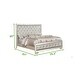 preview thumbnail 9 of 8, Madison King Size Upholstery Bed Made with Solid Wood