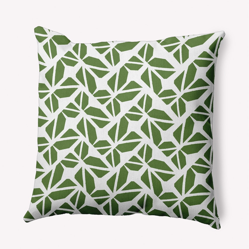 Kaleidoscope Graffiti Indoor/Outdoor Throw Pillow
