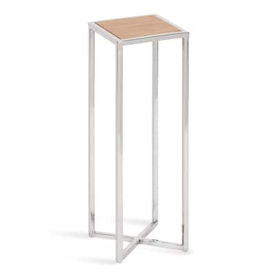 Kate and Laurel Jaspur Square Metal End Table
