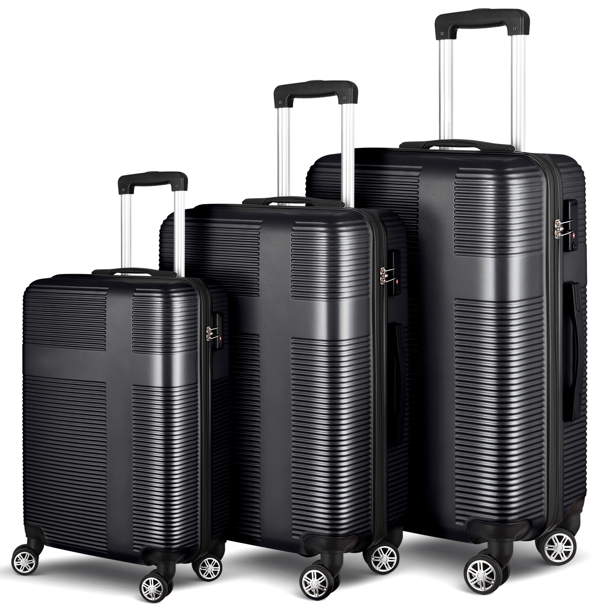 Luggage sets of 3 Piece Carry on Luggage Airline Approved Luggage