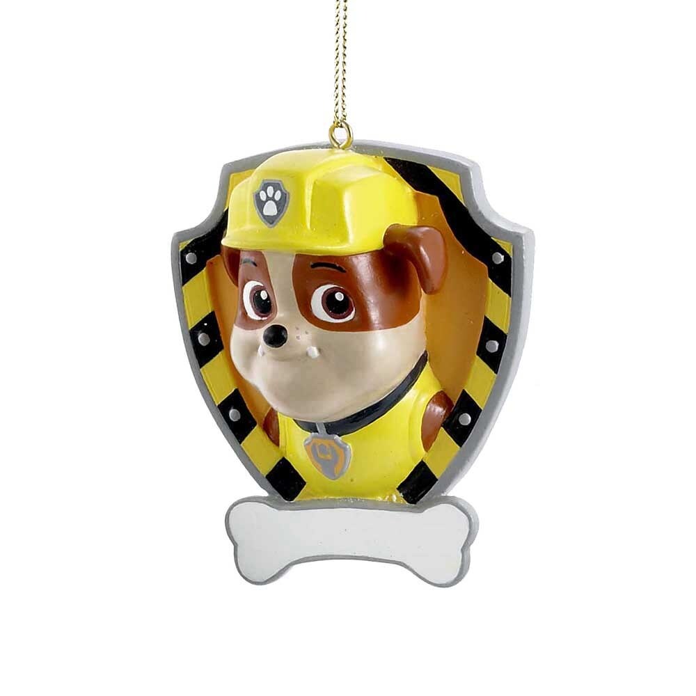 Resin　Bed　Paw　Christmas　Personalization　Patrol　Rubble　Beyond　Ornament　Bath　13821250