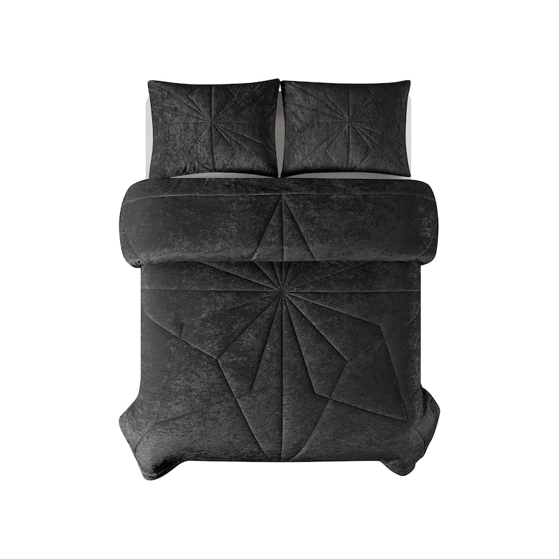 Gabriel Geometric Quilted Comforter Set