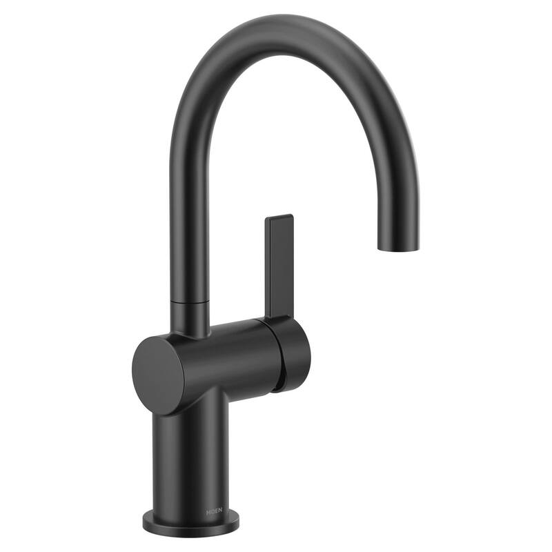 Moen 5622 Cia 1.5 GPM Single Hole Bar Faucet - Matte Black
