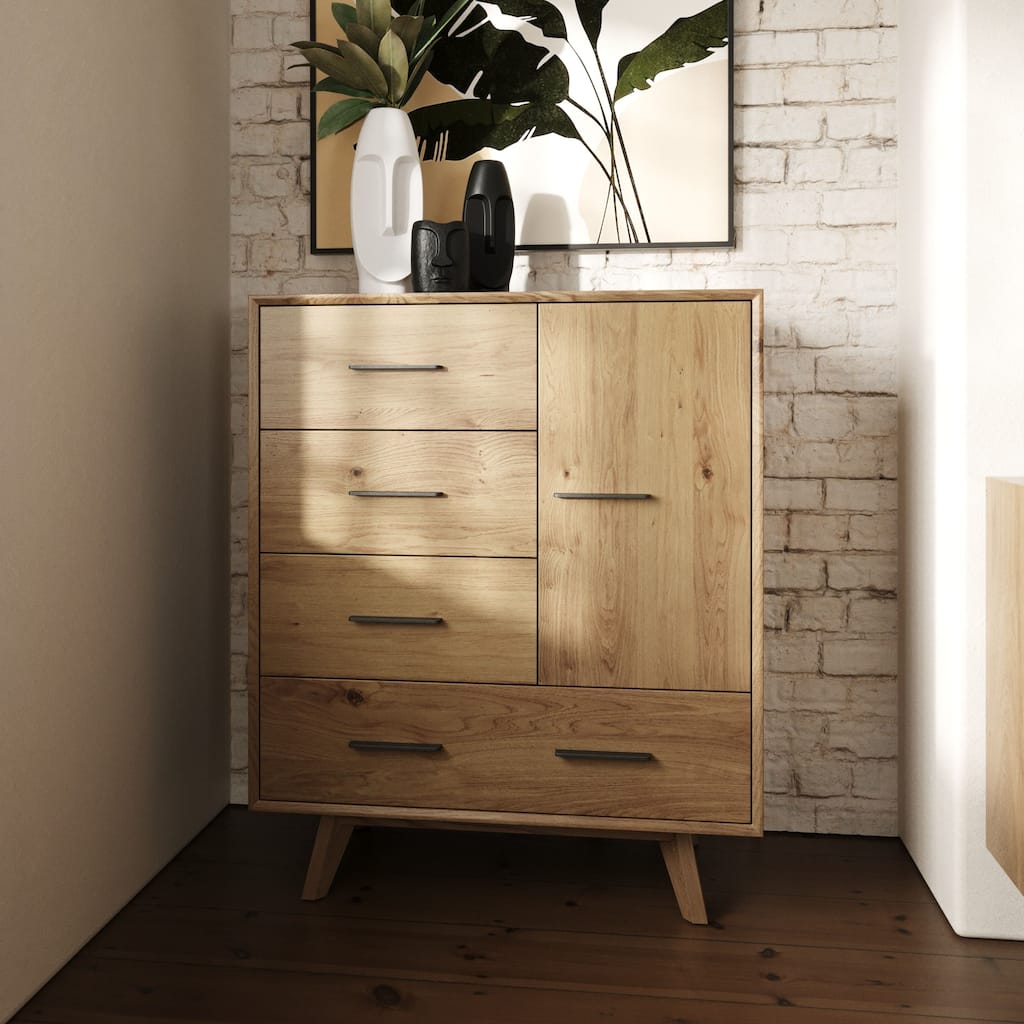 Modrest Claire Contemporary Walnut Chest