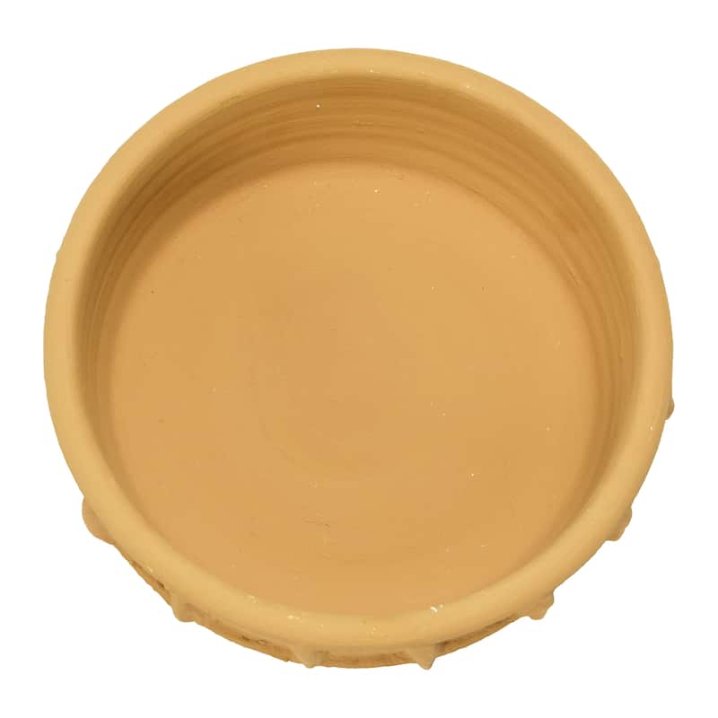 Decorative Terra-cotta Bowl