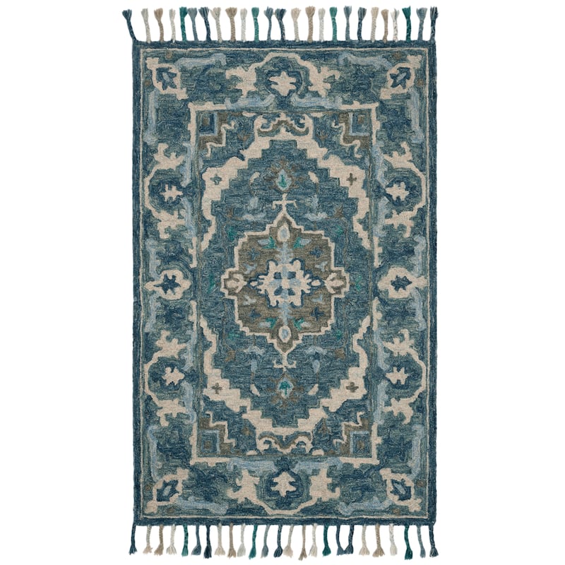 SAFAVIEH Handmade Aspen Corazon Boho Tribal Wool Rug