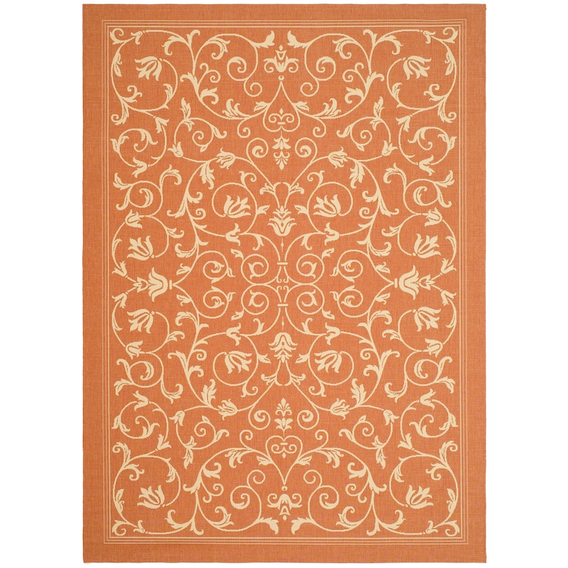 SAFAVIEH Courtyard Clarine Indoor/ Outdoor Waterproof Patio Backyard Rug