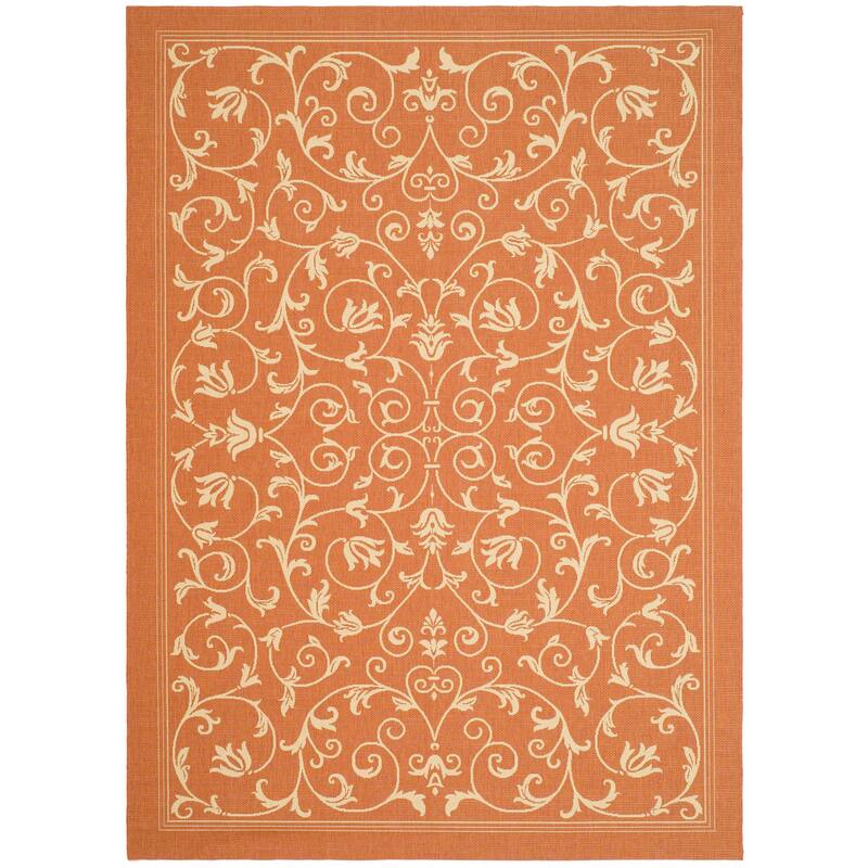 SAFAVIEH Courtyard Miljeta Indoor/ Outdoor Waterproof Patio Backyard Rug