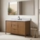 preview thumbnail 34 of 72, Vanity Art Lucerne Freestanding Bathroom Vanity with Stone Top, Hidden Power Station, Hair Dryer Holder, USB Charging Shelf