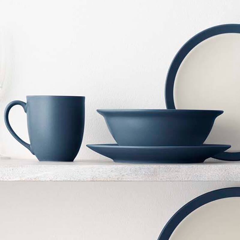 Noritake Colorwave 16-Piece Curve Dinnerware Set, Service For 4