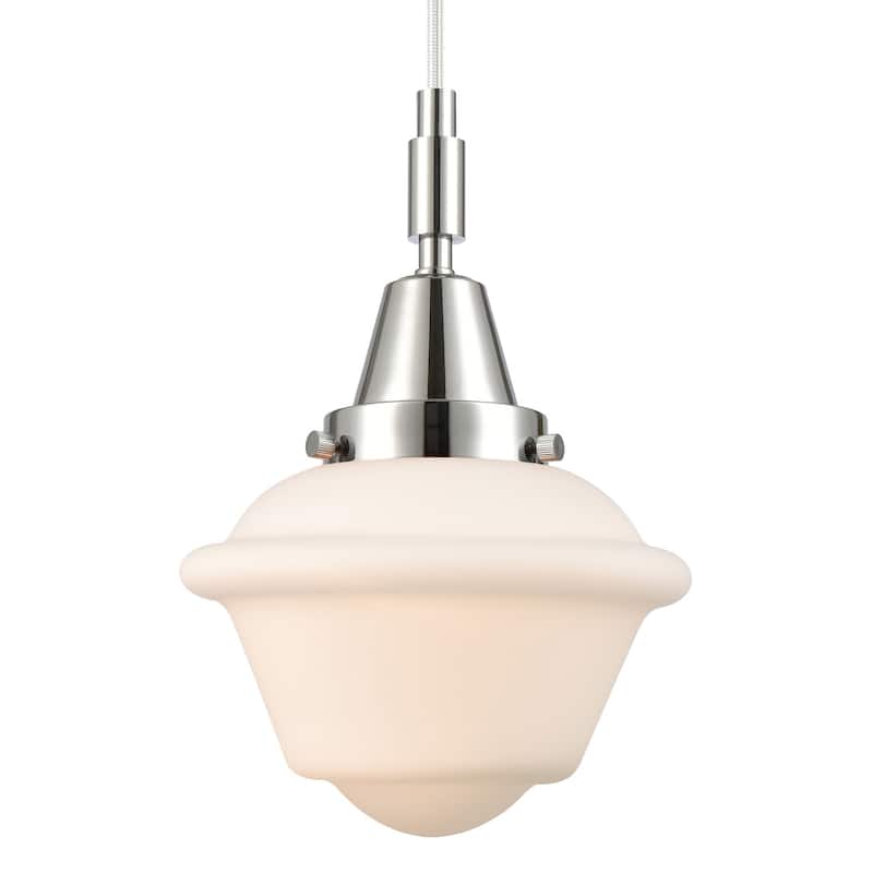 Innovations Lighting 447-1P-G531 Oxford 7" Wide Mini Pendant with - Polished Chrome