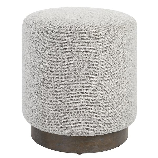 slide 2 of 4, Uttermost Avila Light Grey Ottoman