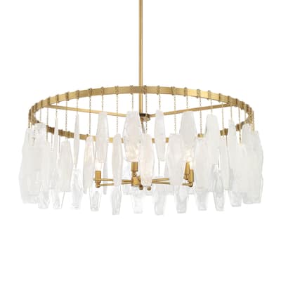 Minka Lavery 3626 Willow 6 Light 36" Wide Multi Light Pendant with