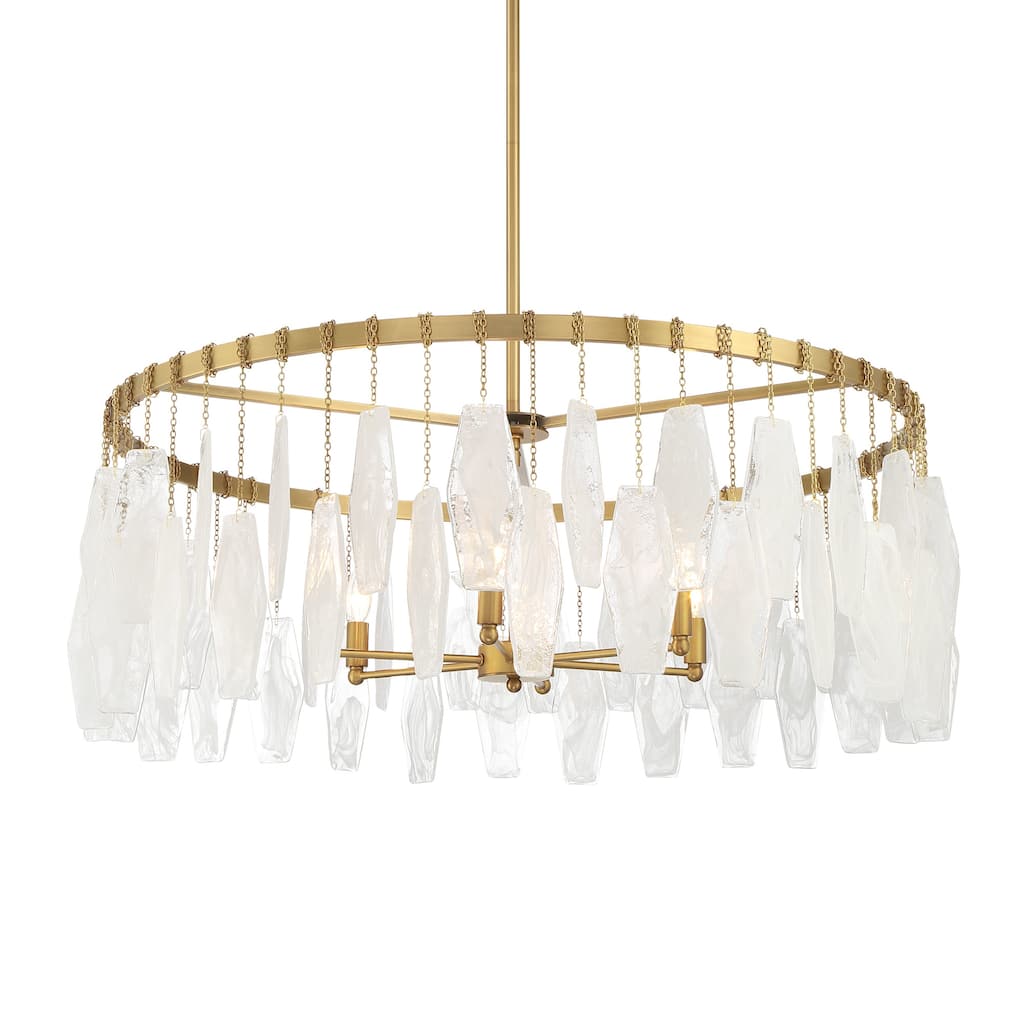 Minka Lavery 3626 Willow 6 Light 36" Wide Multi Light Pendant with