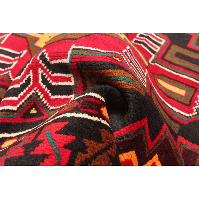 ECARPETGALLERY Hand-knotted Teimani Black Wool Rug - 2'11 x 5'0