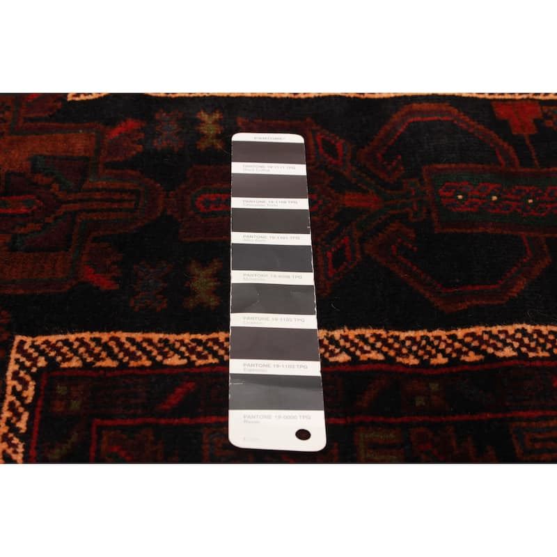 Teimani Black Rug 2'11" x 4'7" - 2'11 x 4'7