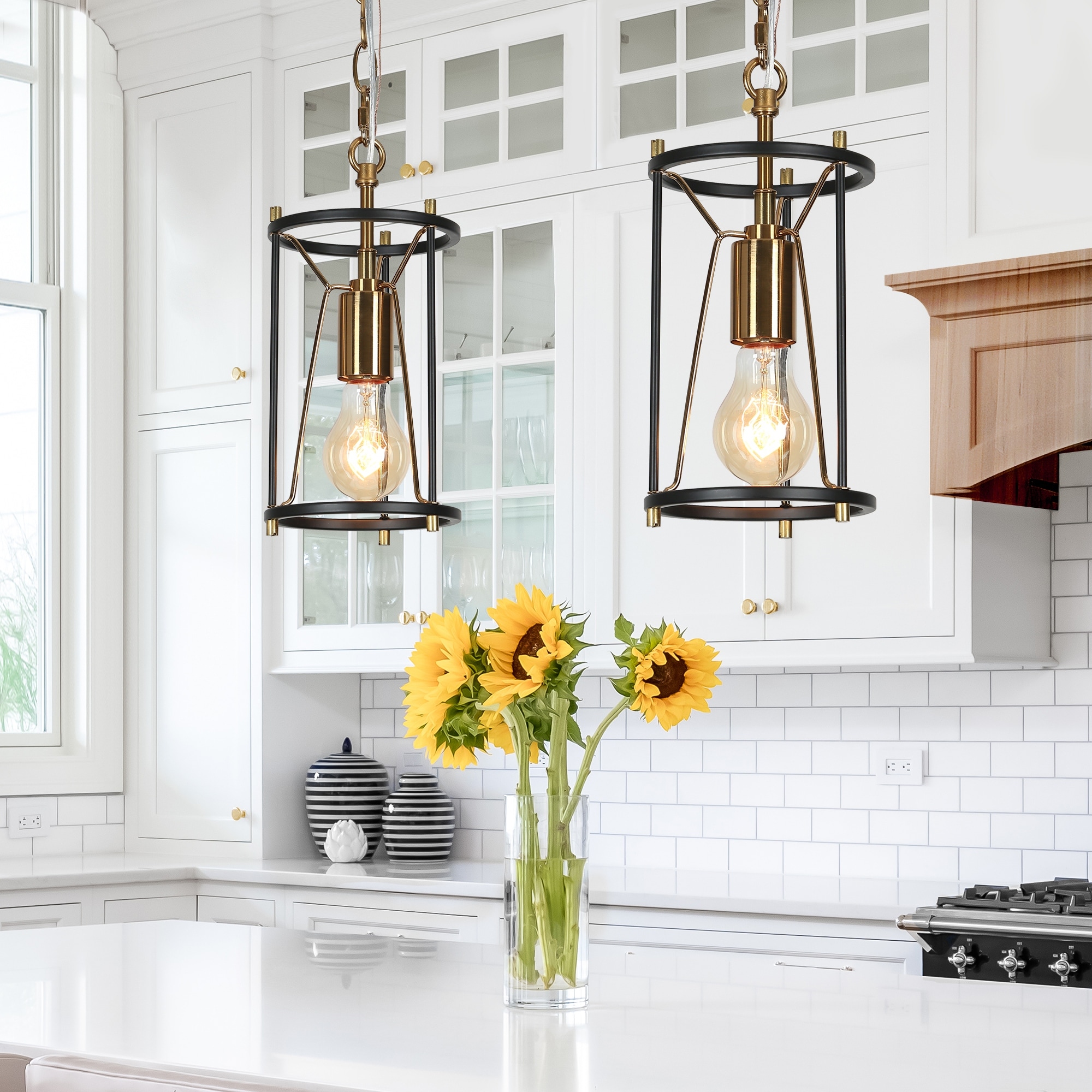 Rustic lantern pendant light on sale