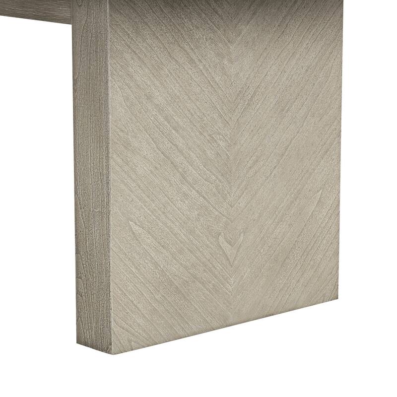 Furniture of America Yetaria Modern Farmhouse 6-Piece Natural Wood Dining Table Set