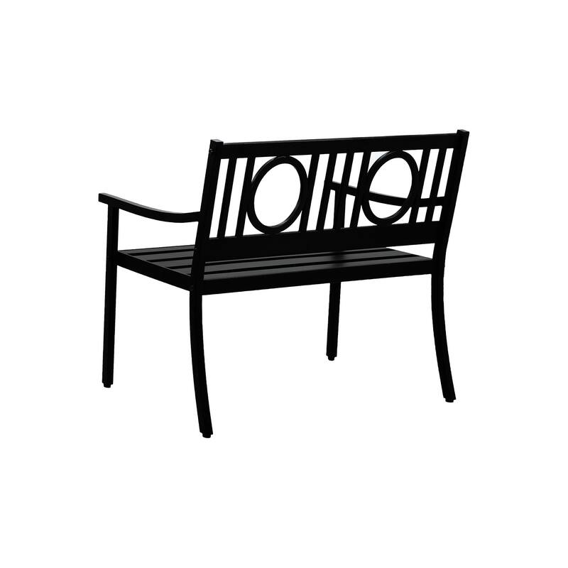 Nelson Outdoor Metal Bench